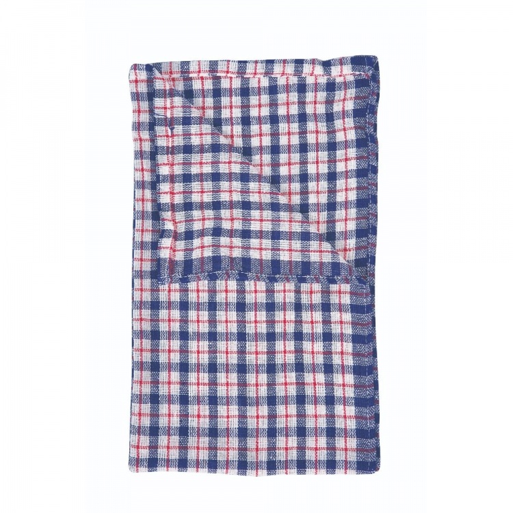 Natural Checks Tea Towel main image 1